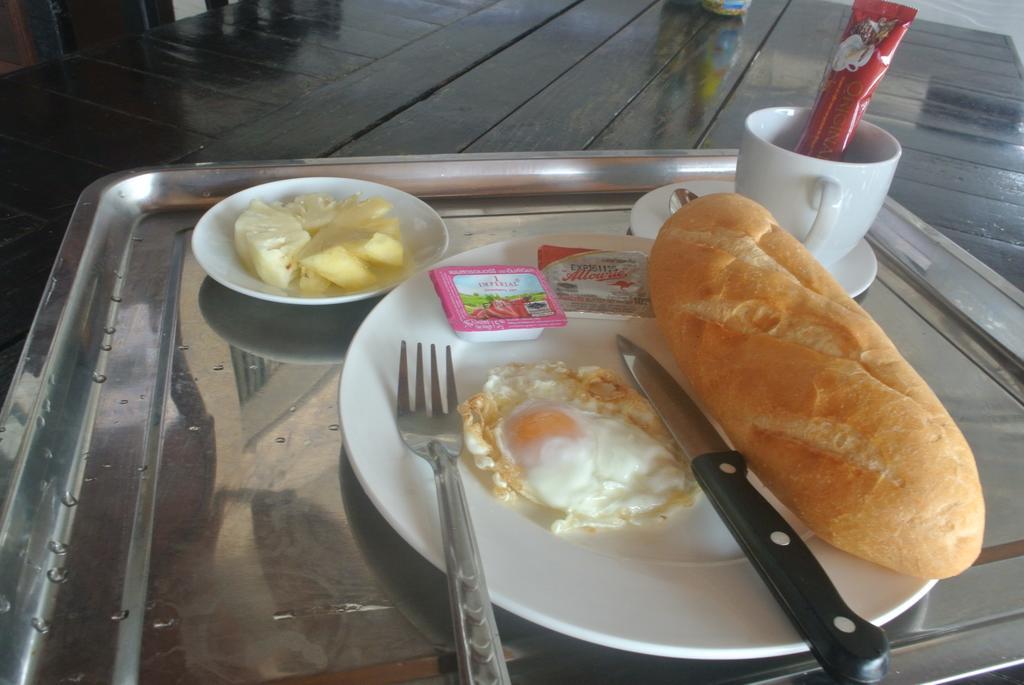Orange Backpacker Hostel Vientiane Bagian luar foto